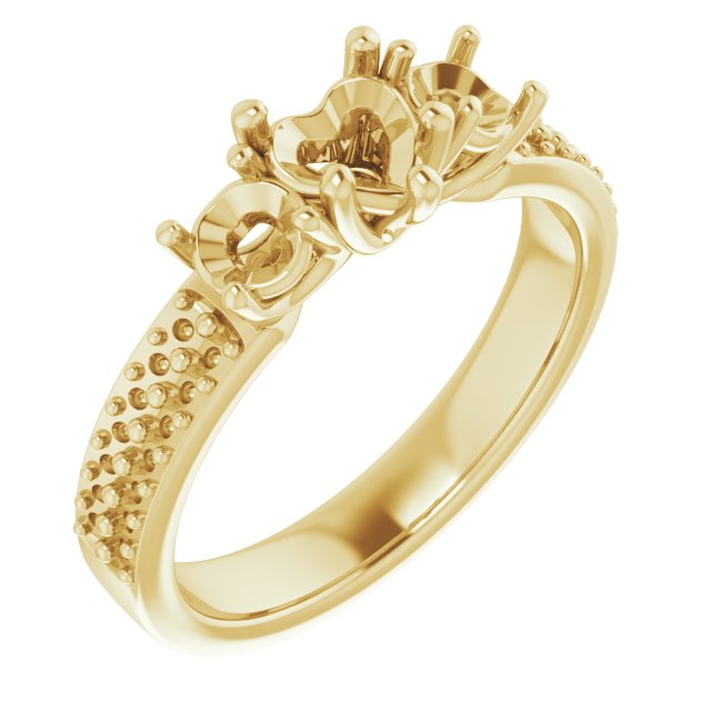 Three-Stone Engagement Ring
