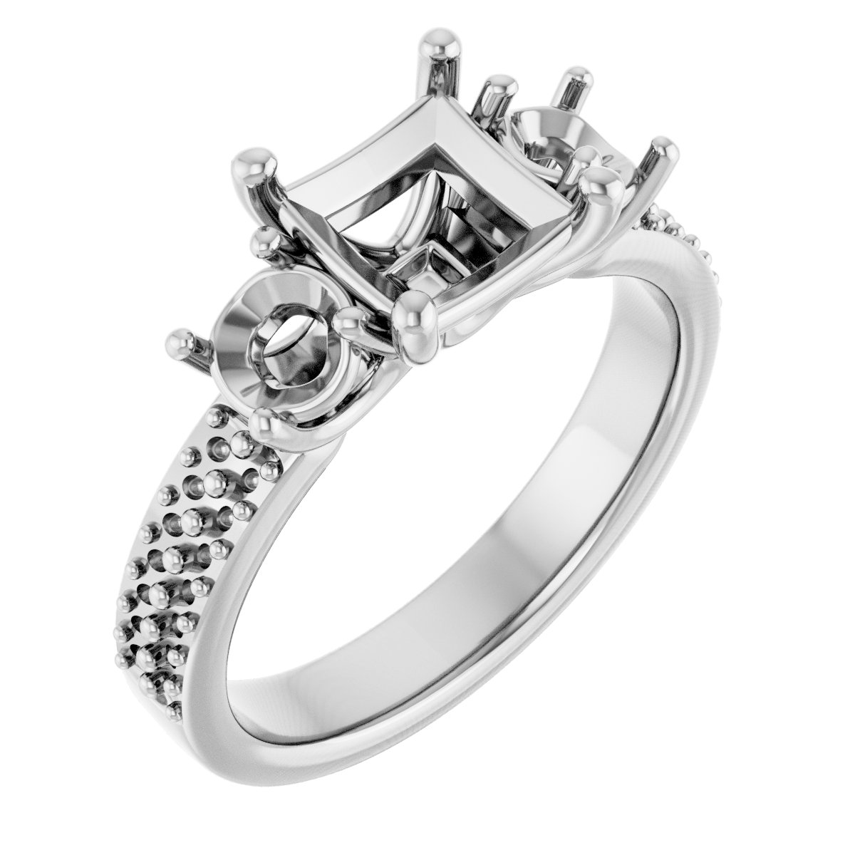 Three-Stone Engagement Ring