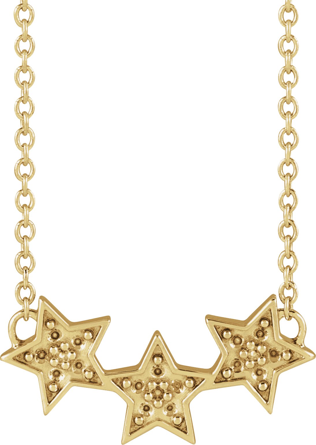 Accented Star Necklace or Center