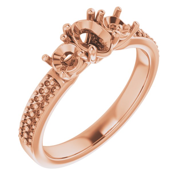 Three-Stone Engagement Ring
