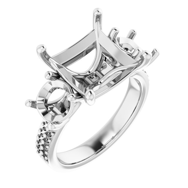 Three-Stone Engagement Ring