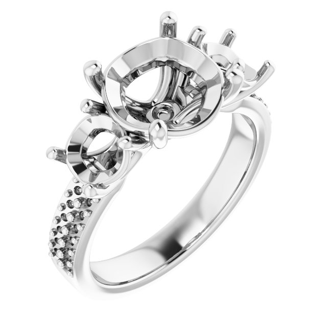 Three-Stone Engagement Ring