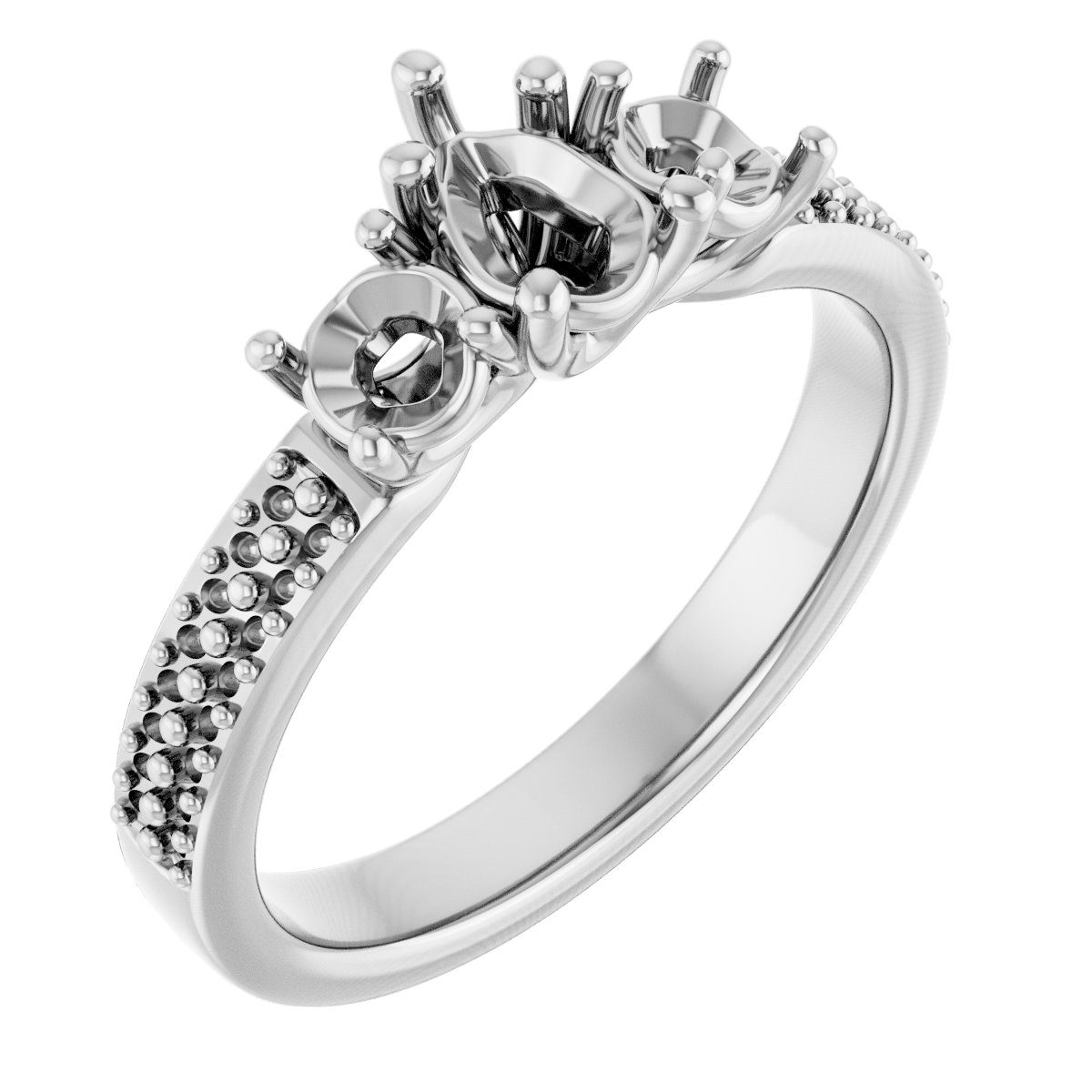 Three-Stone Engagement Ring