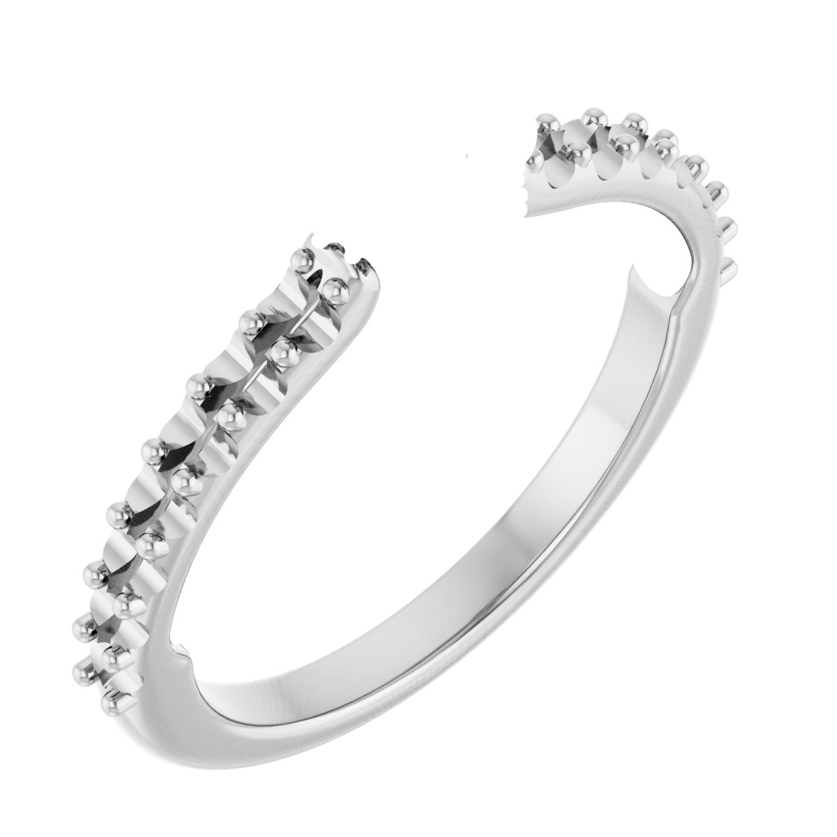 Hidden Halo-Style Engagement Ring