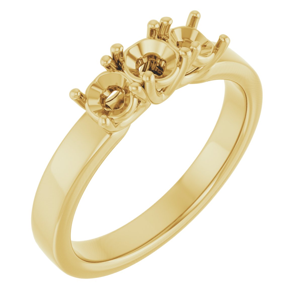 Three-Stone Engagement Ring