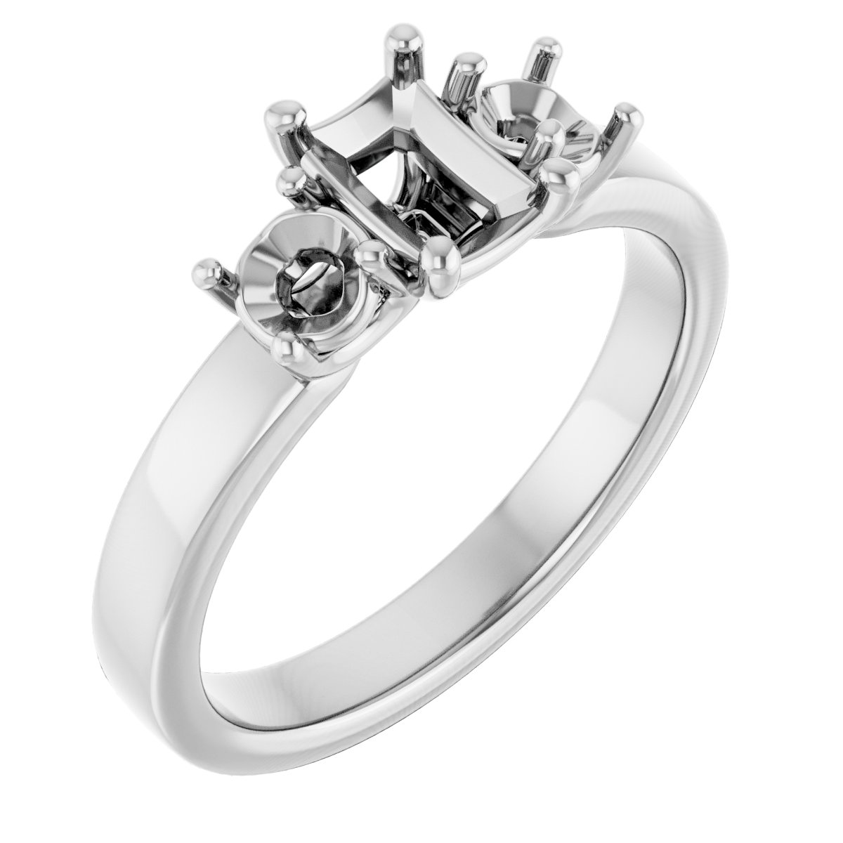 Three-Stone Engagement Ring