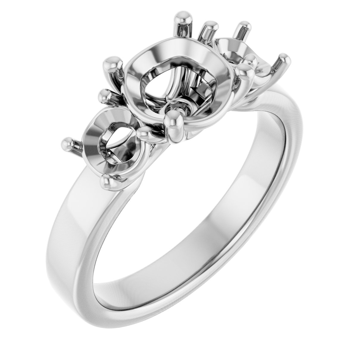 Three-Stone Engagement Ring