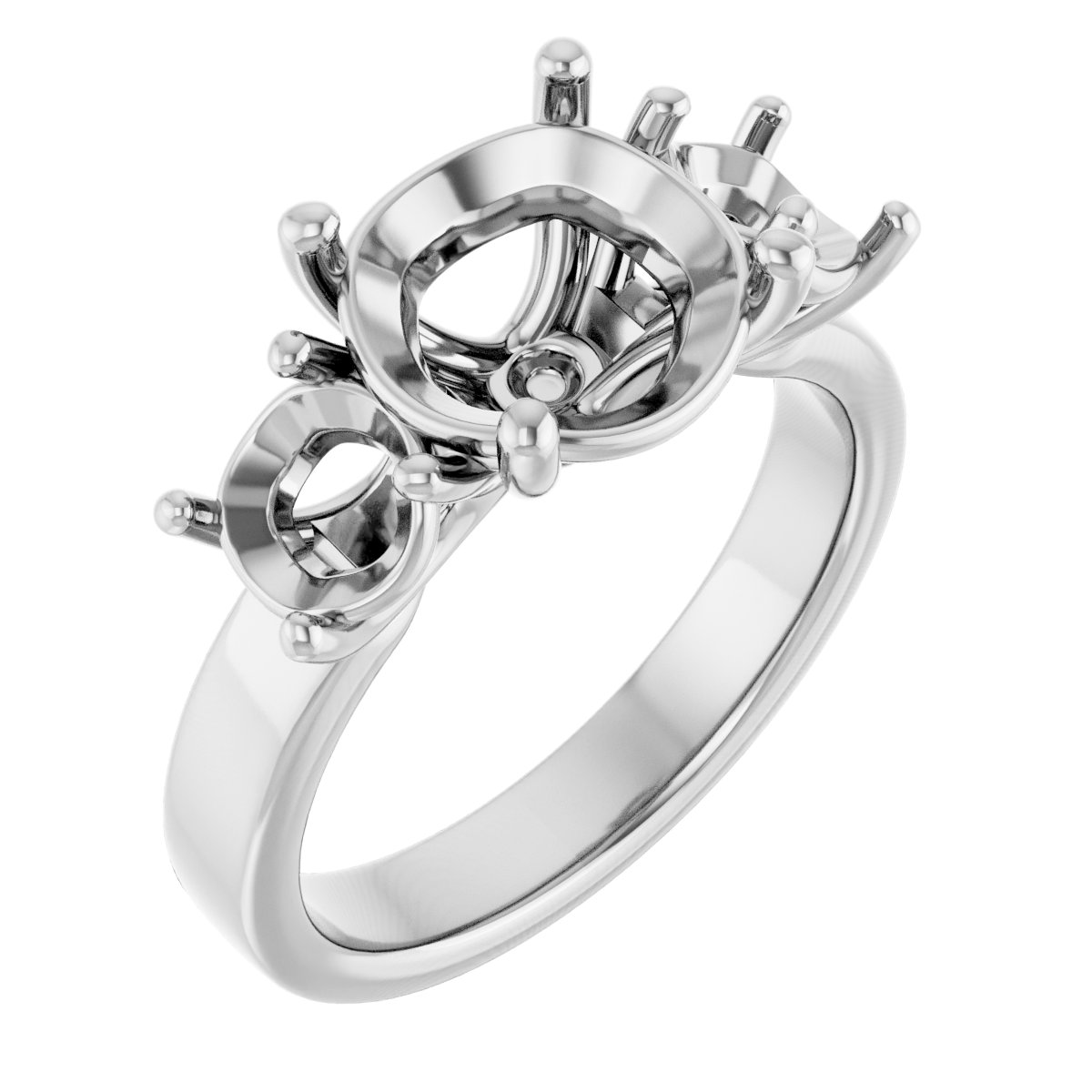Three-Stone Engagement Ring