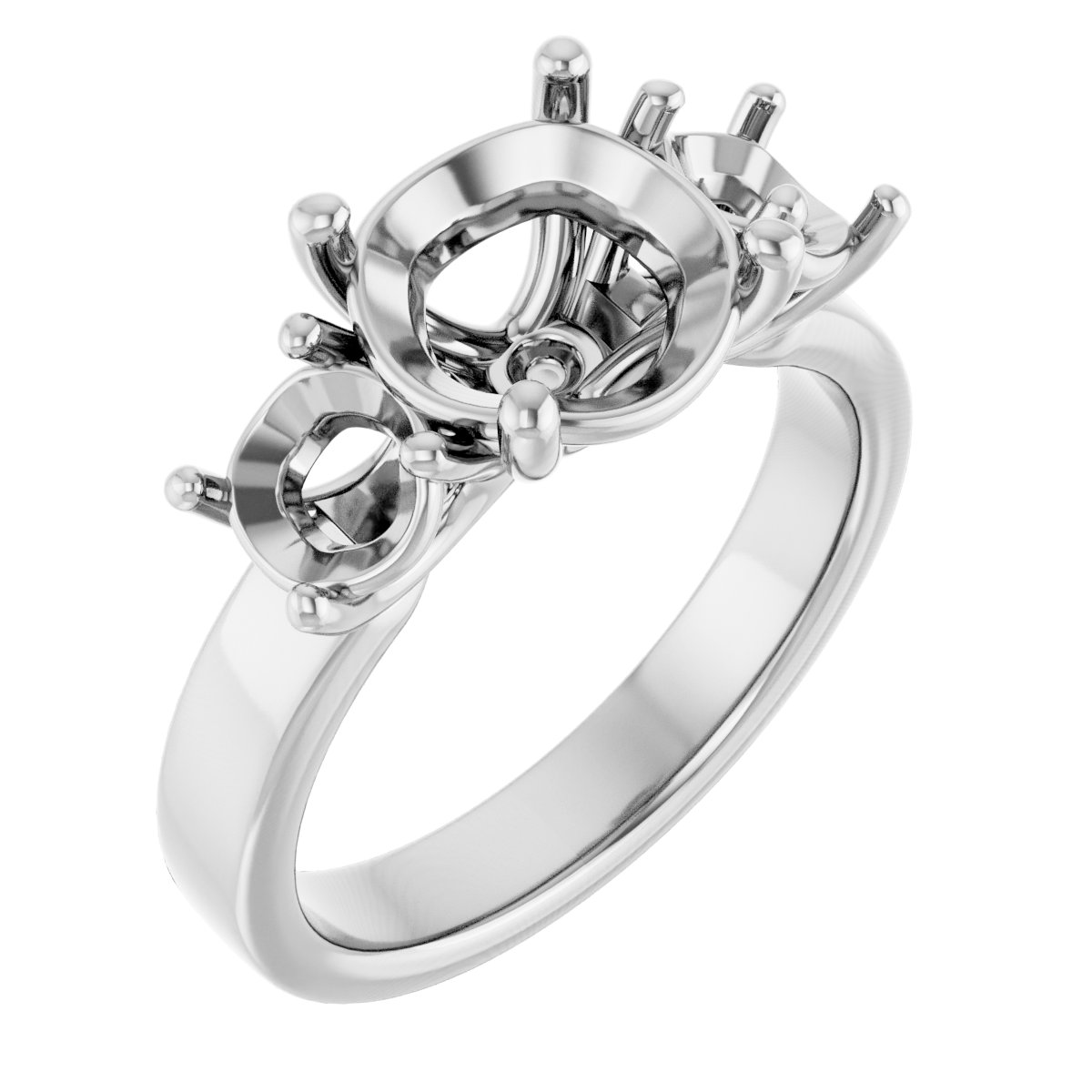 Three-Stone Engagement Ring