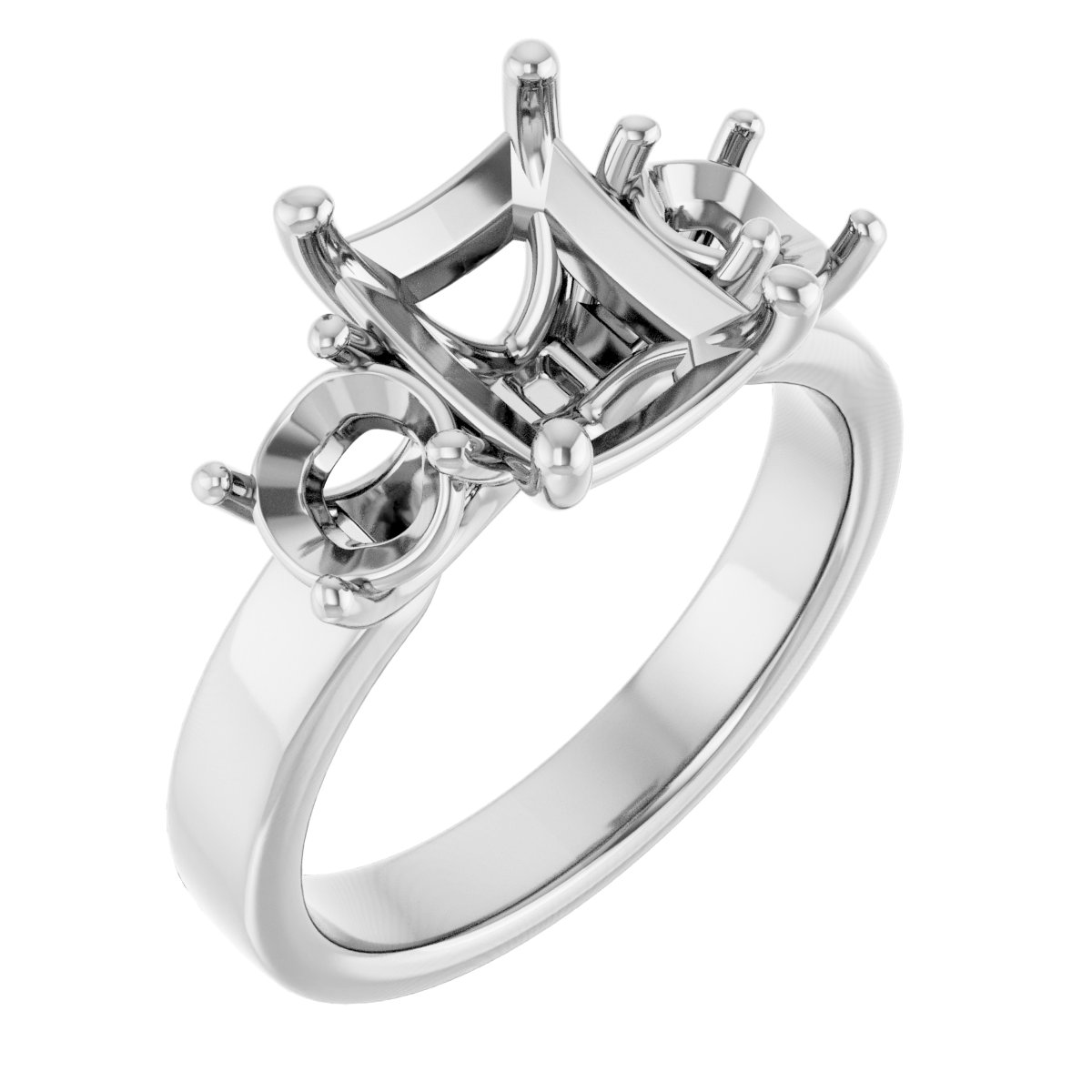 Three-Stone Engagement Ring