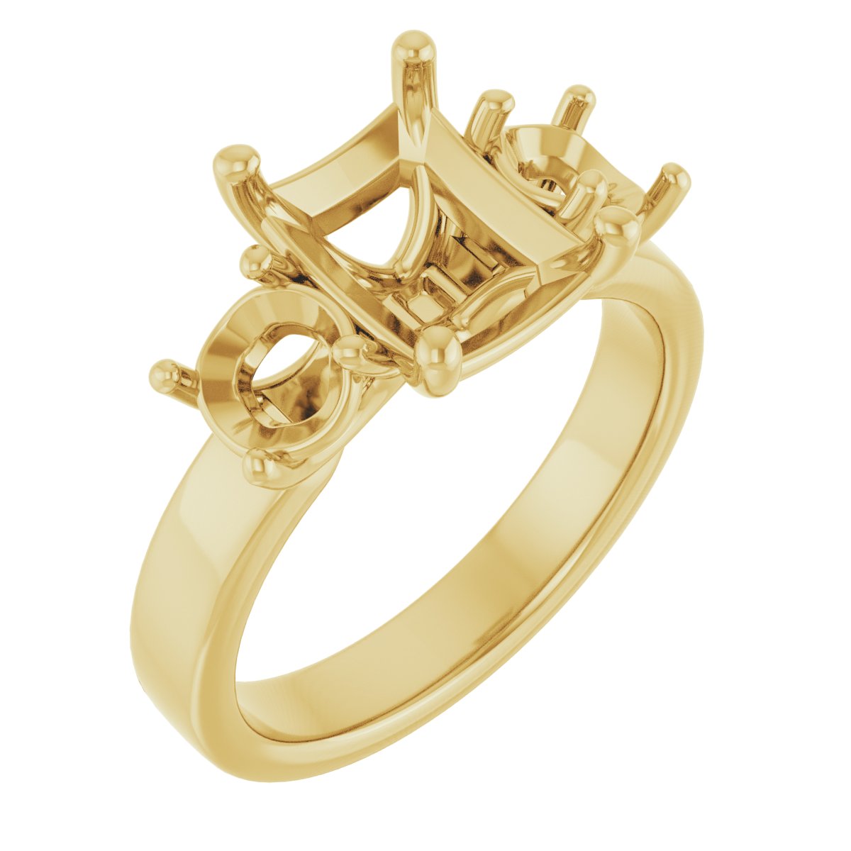 Three-Stone Engagement Ring
