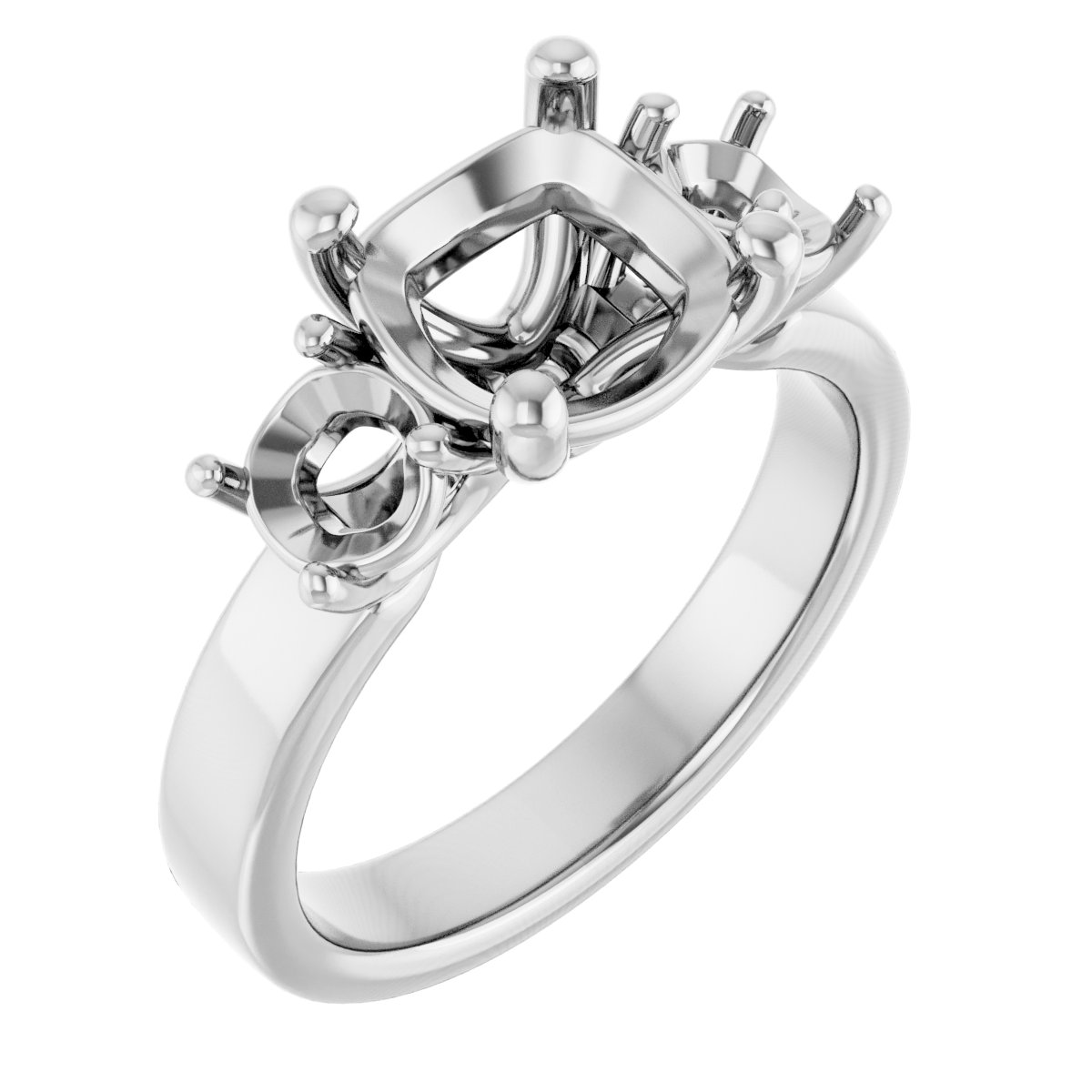 Three-Stone Engagement Ring