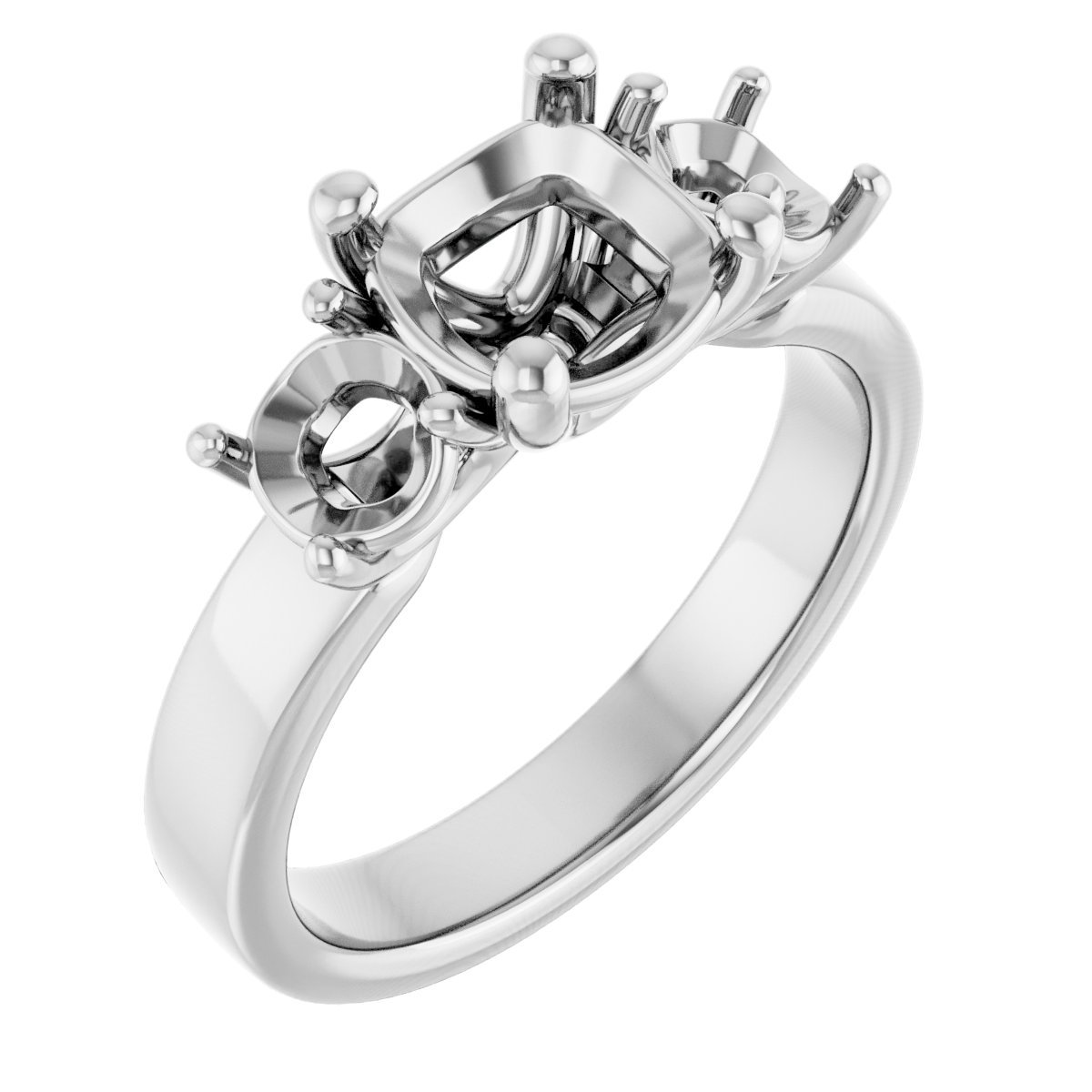 Three-Stone Engagement Ring