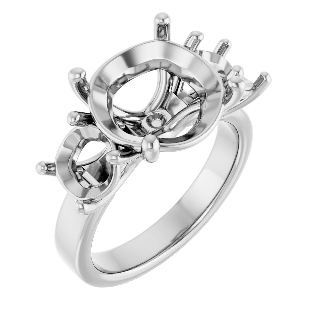 Three-Stone Engagement Ring