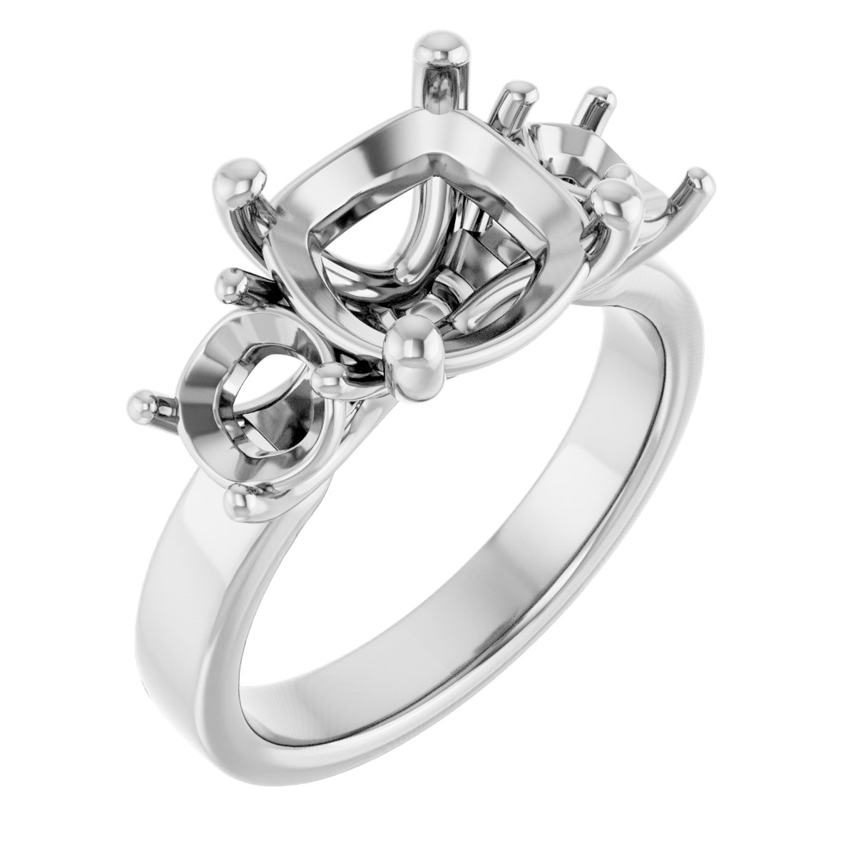 Three-Stone Engagement Ring