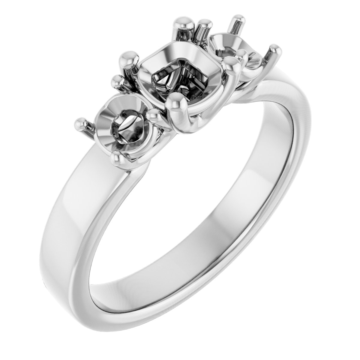 Three-Stone Engagement Ring