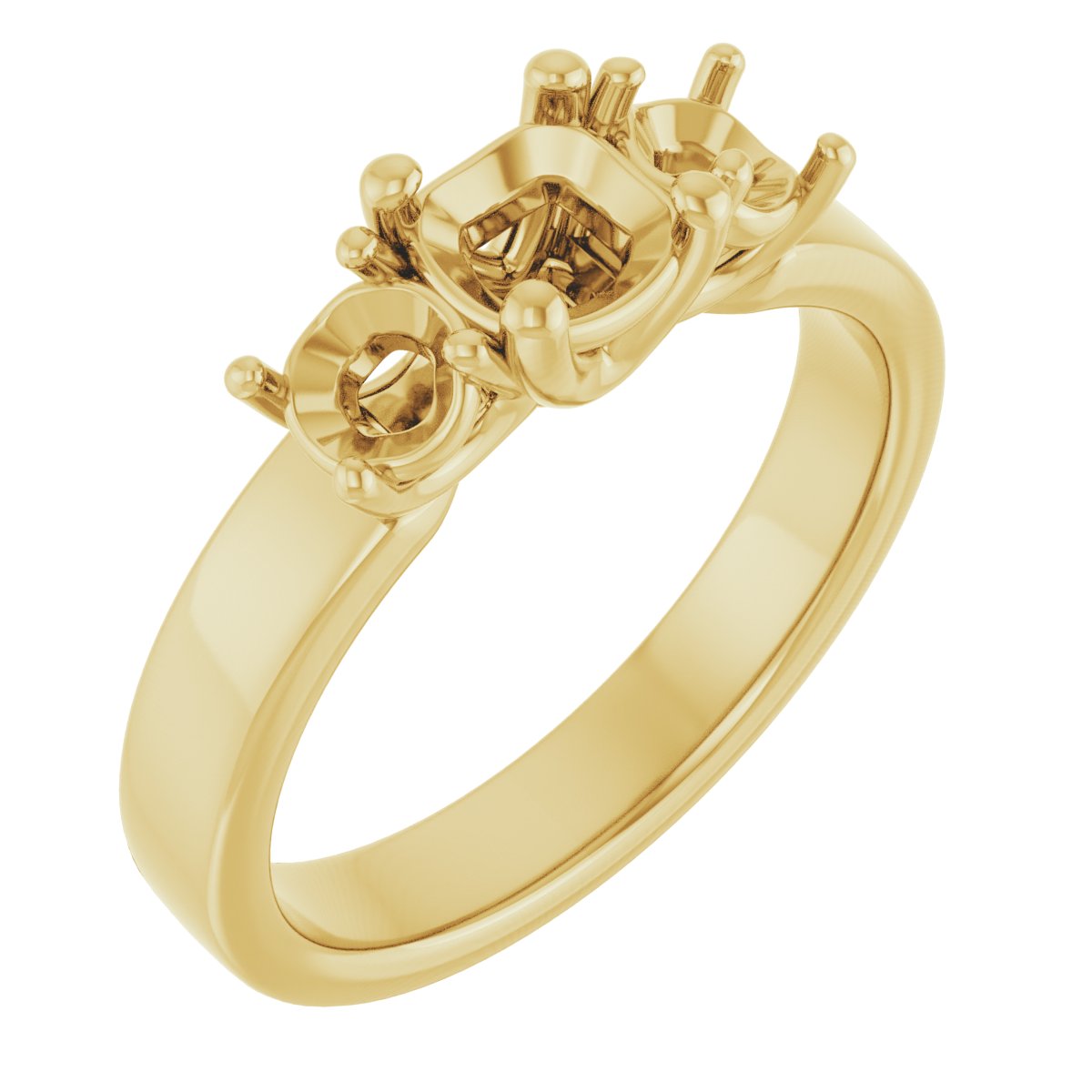 Three-Stone Engagement Ring