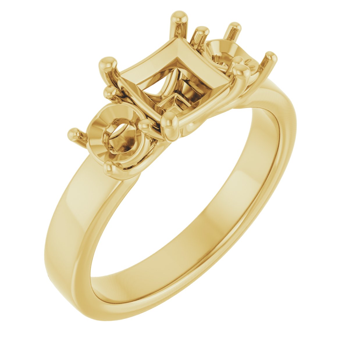 Three-Stone Engagement Ring