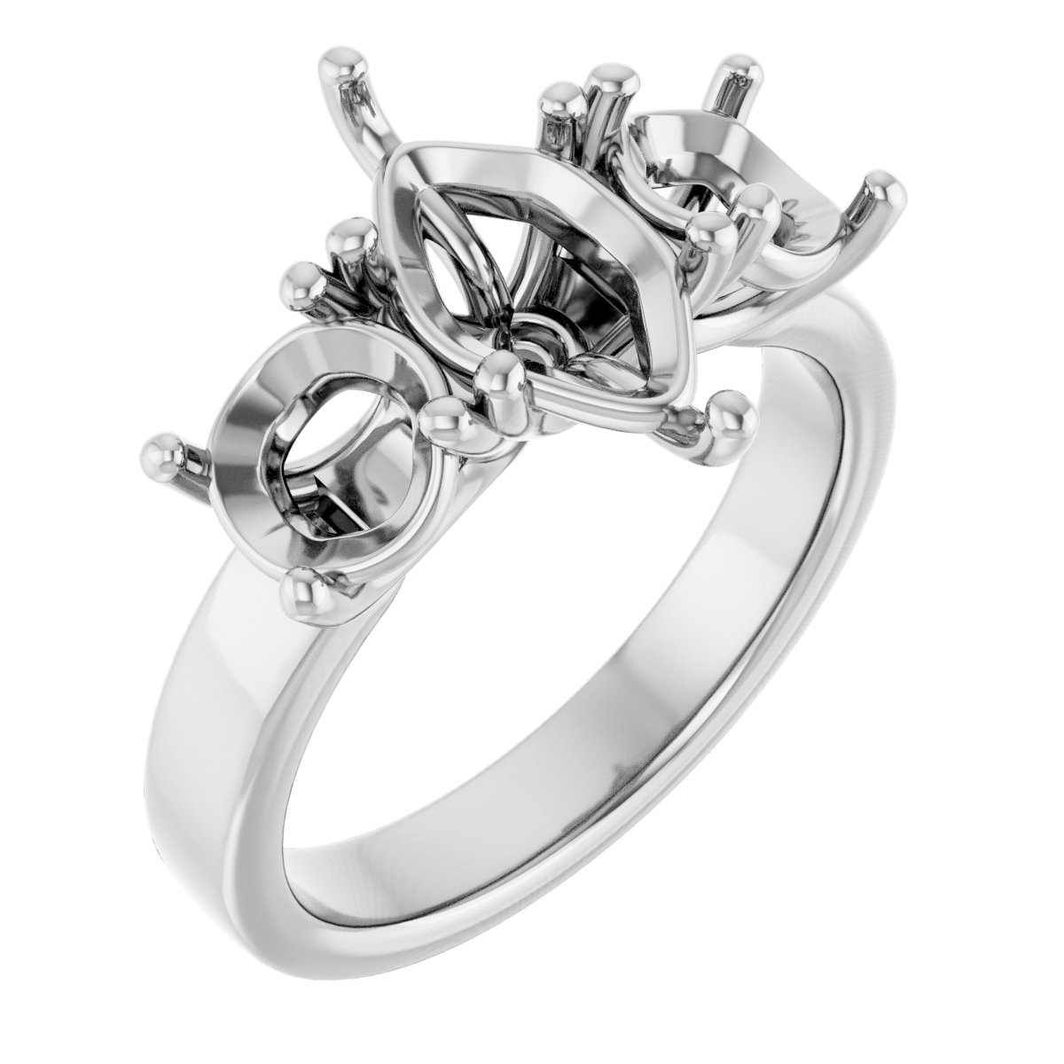 Three-Stone Engagement Ring