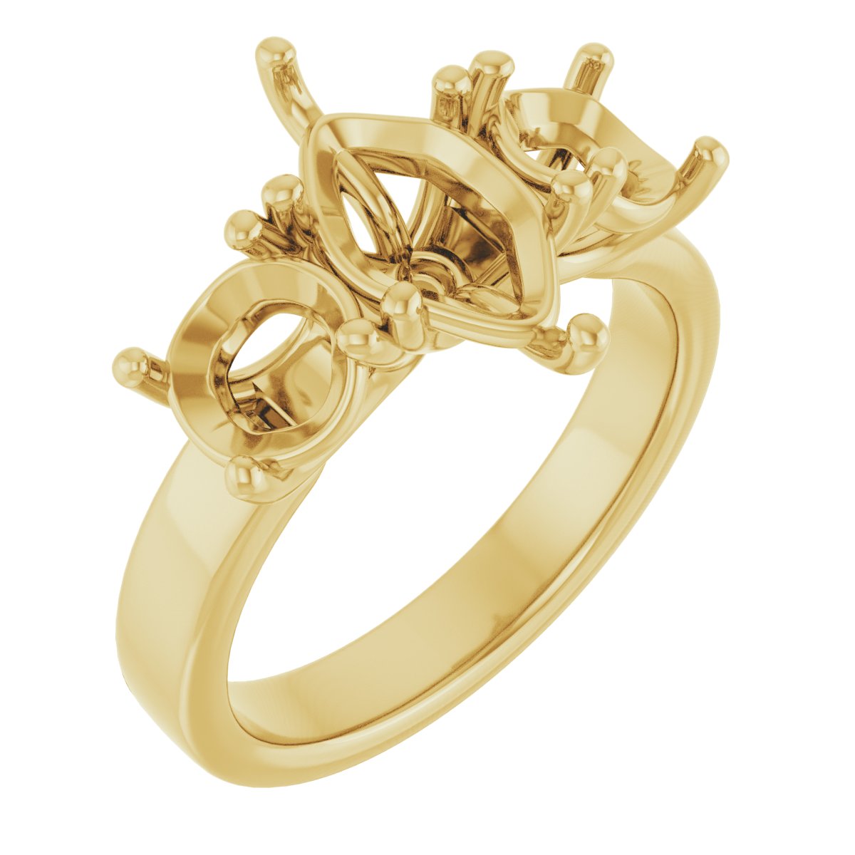 Three-Stone Engagement Ring