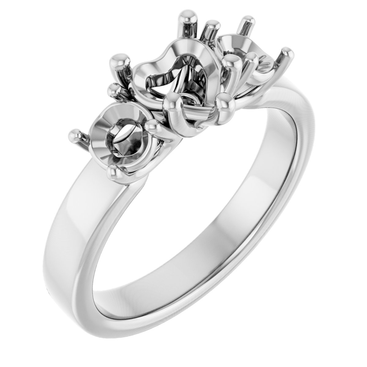 Three-Stone Engagement Ring