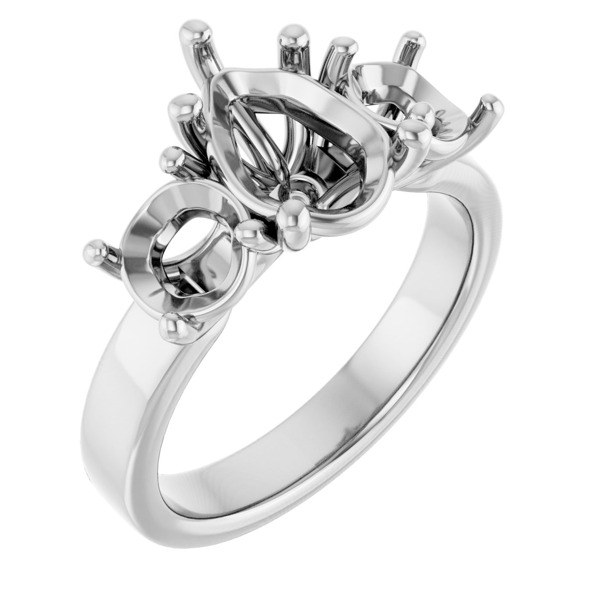 Three-Stone Engagement Ring