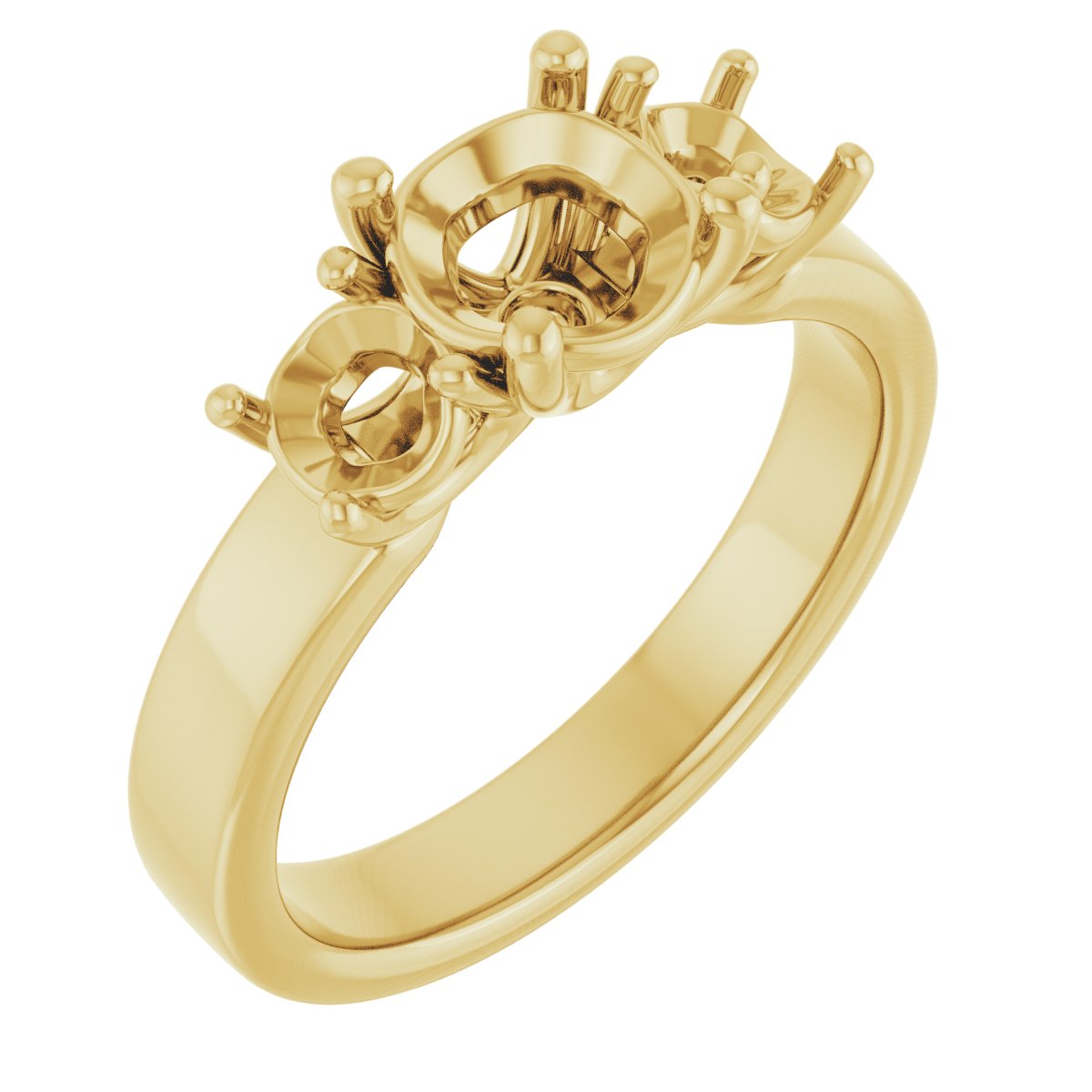 Three-Stone Engagement Ring