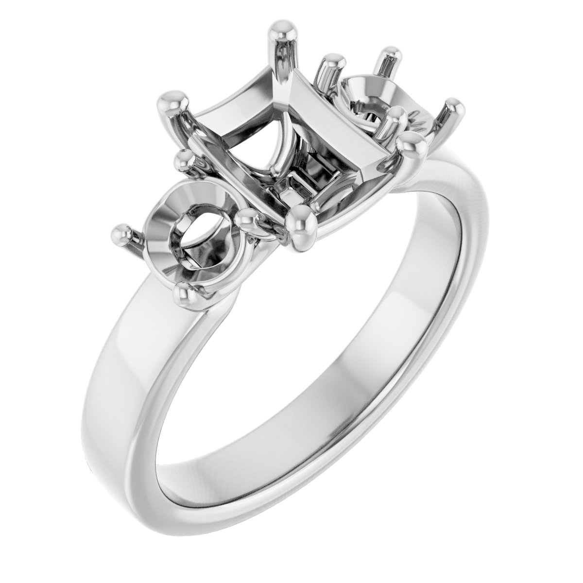 Three-Stone Engagement Ring