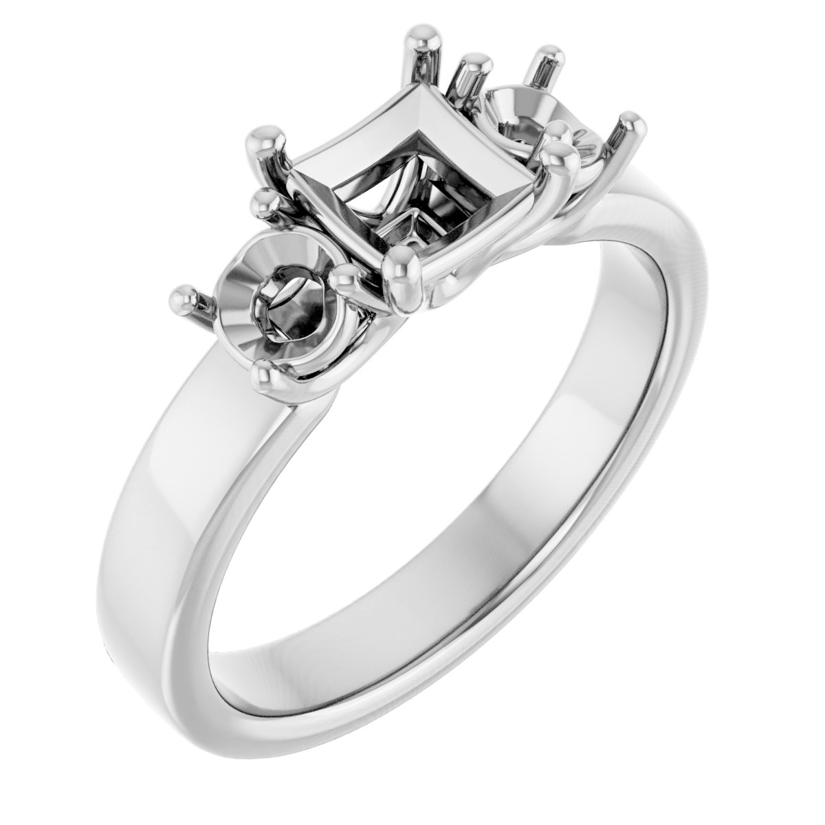 Three-Stone Engagement Ring