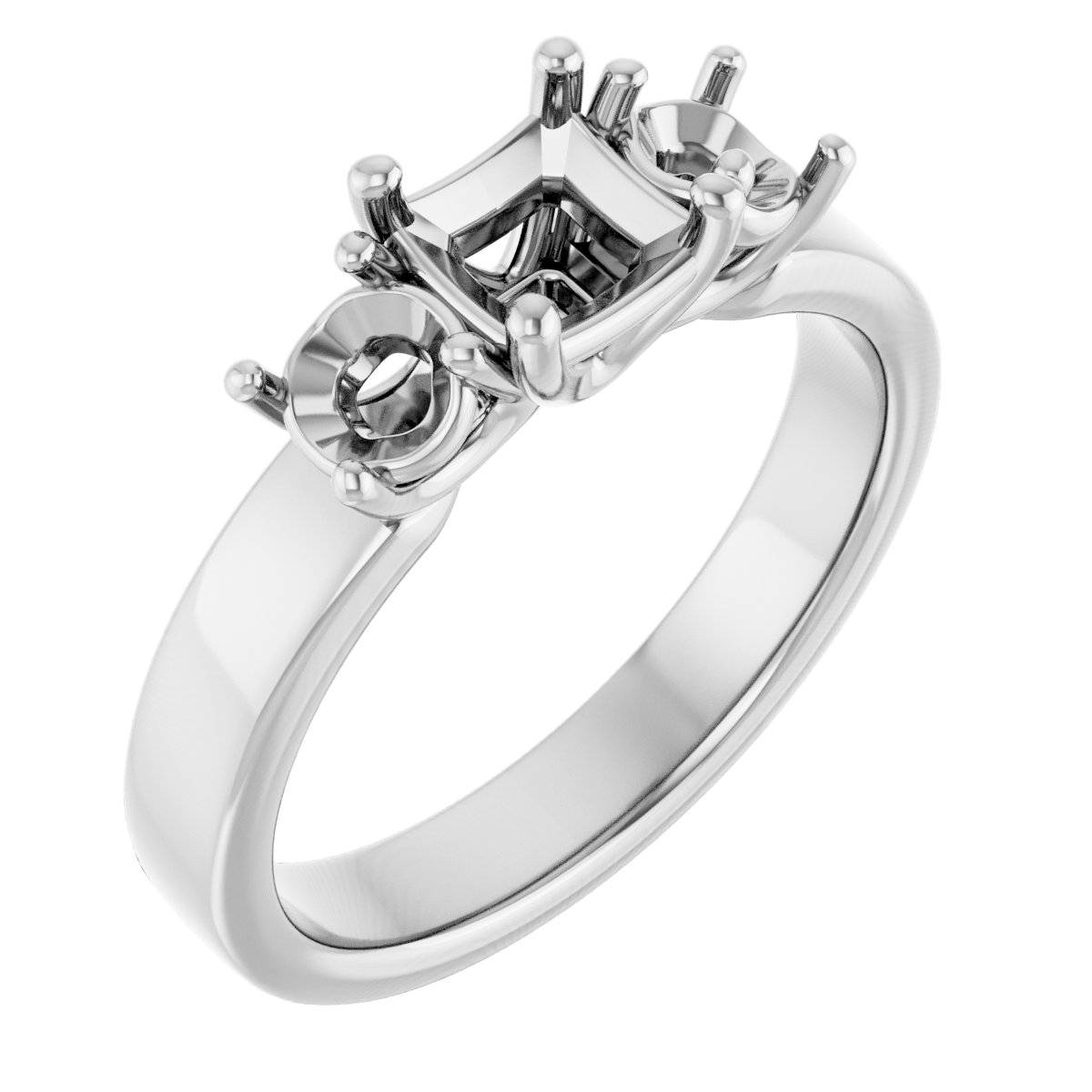 Three-Stone Engagement Ring