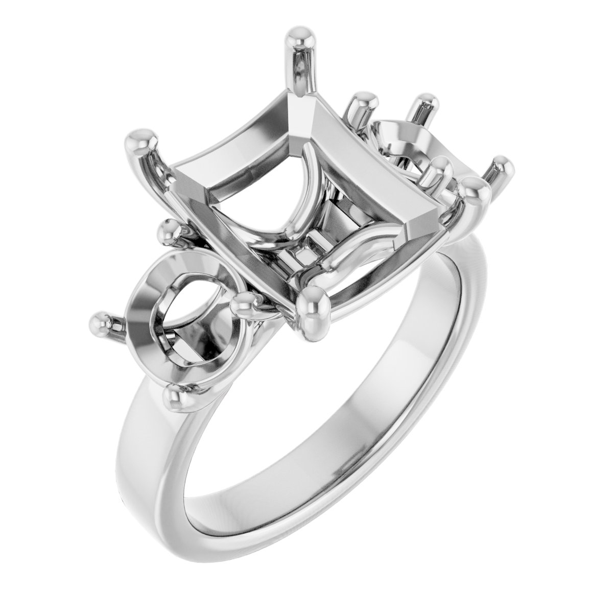Three-Stone Engagement Ring