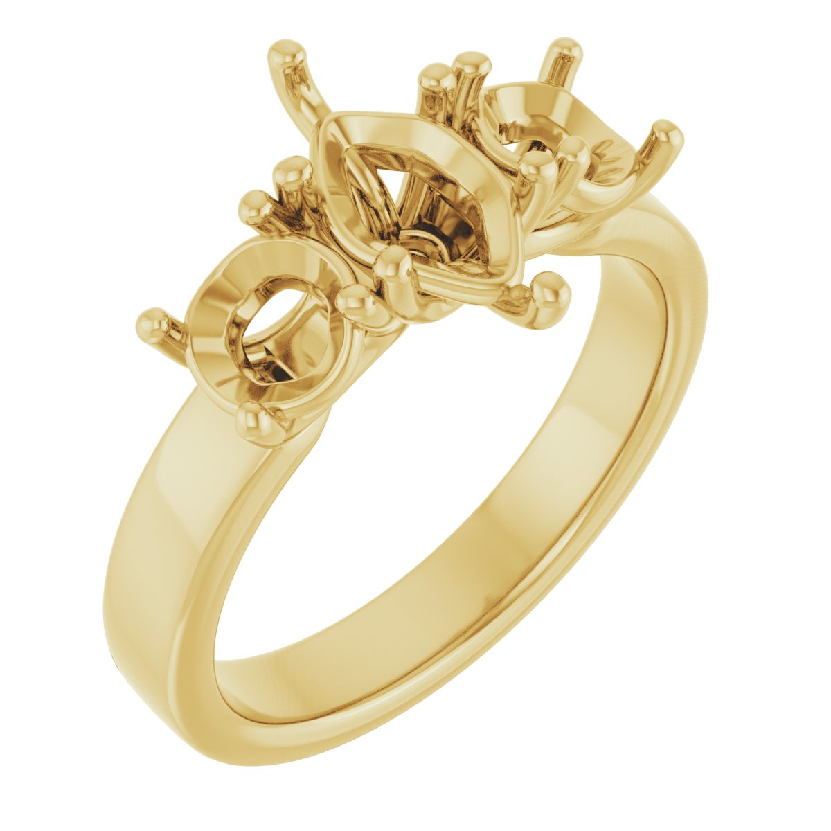 Three-Stone Engagement Ring