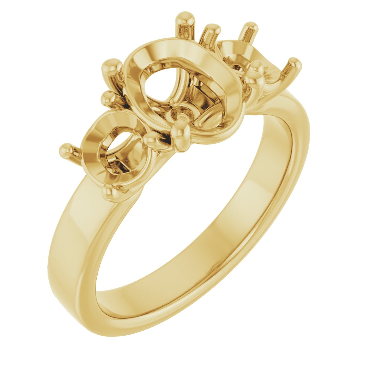 Three-Stone Engagement Ring