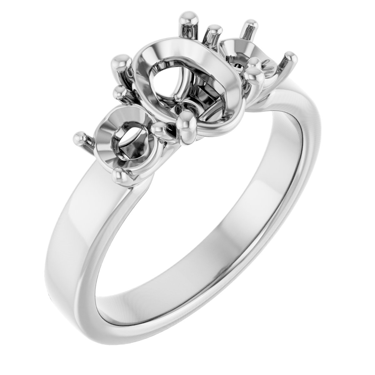 Three-Stone Engagement Ring