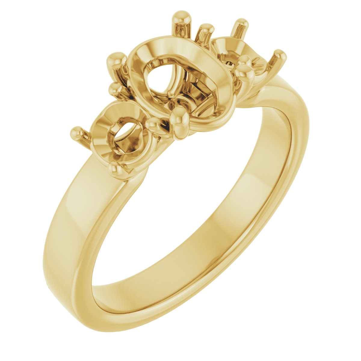 Three-Stone Engagement Ring