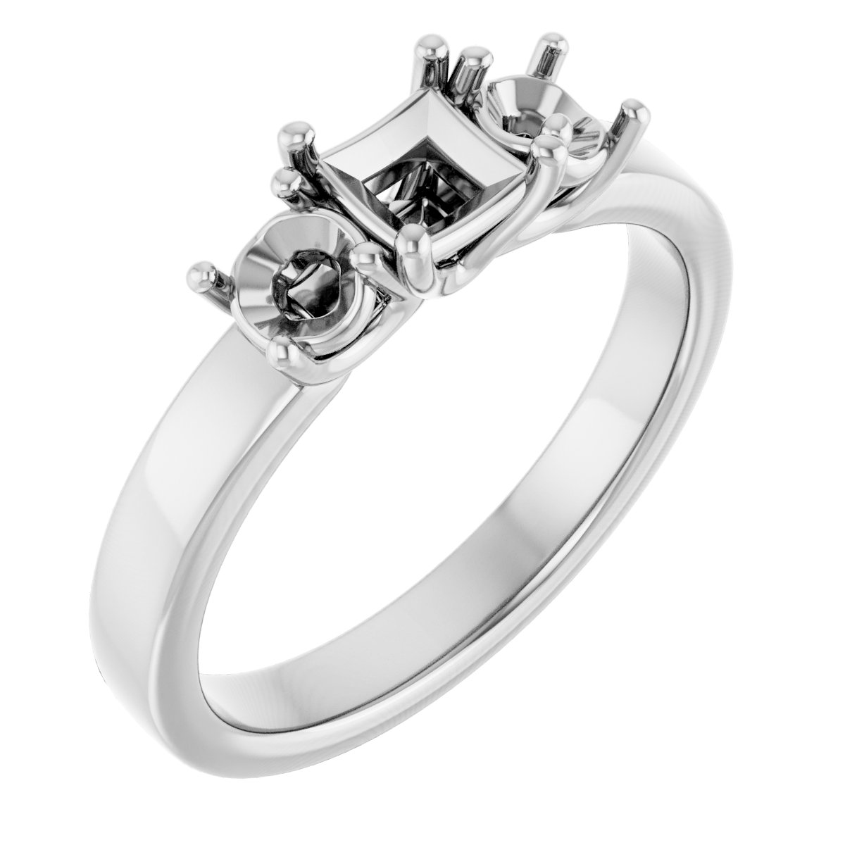 Three-Stone Engagement Ring