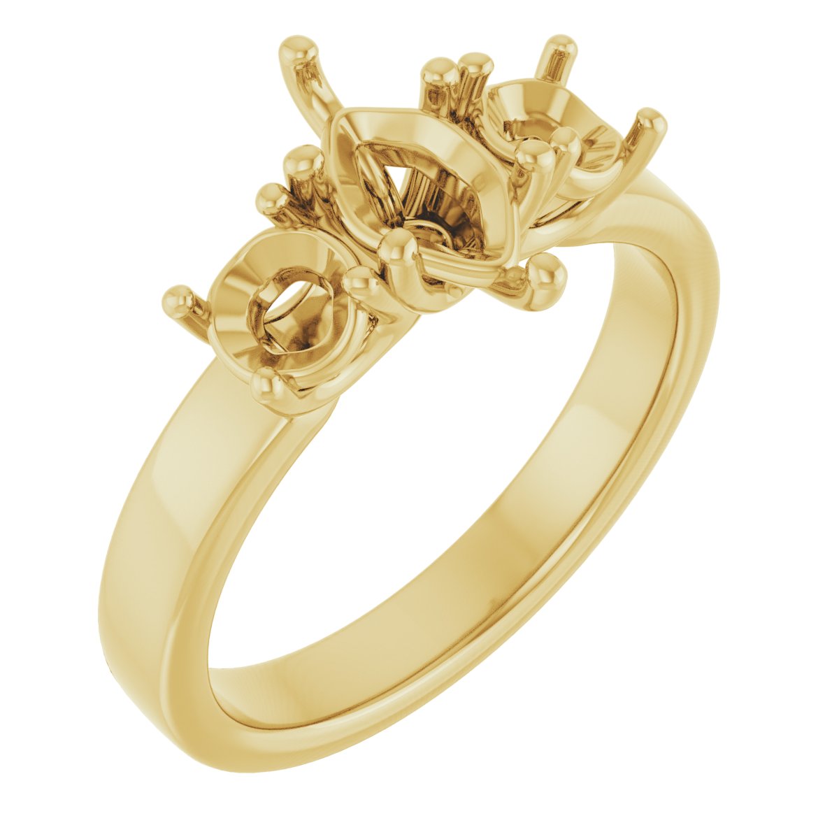 Three-Stone Engagement Ring