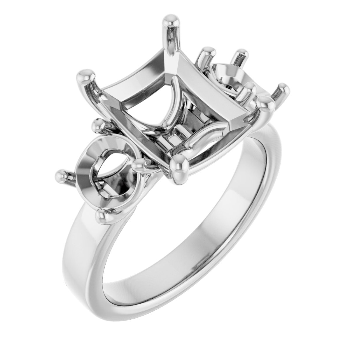 Three-Stone Engagement Ring