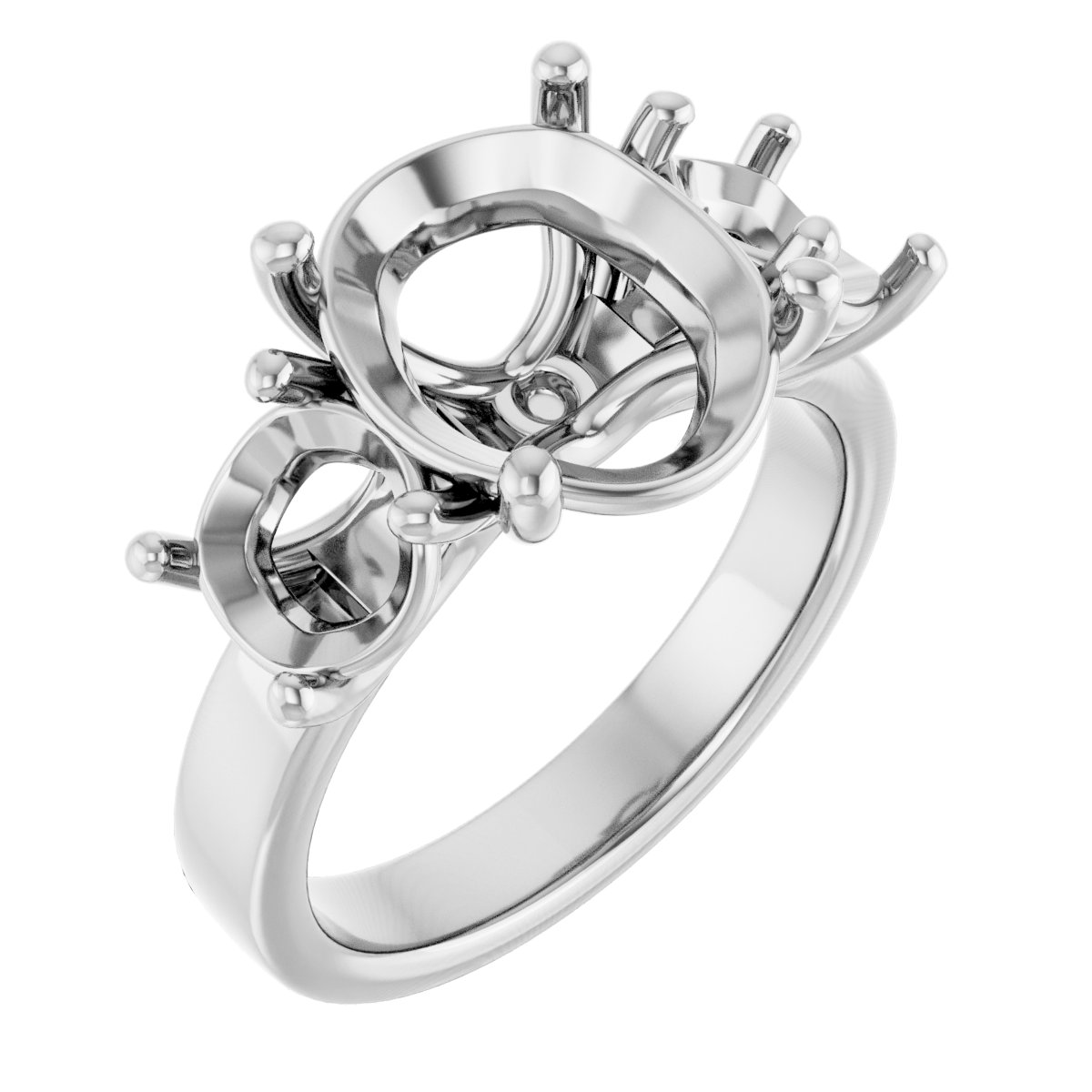 Three-Stone Engagement Ring