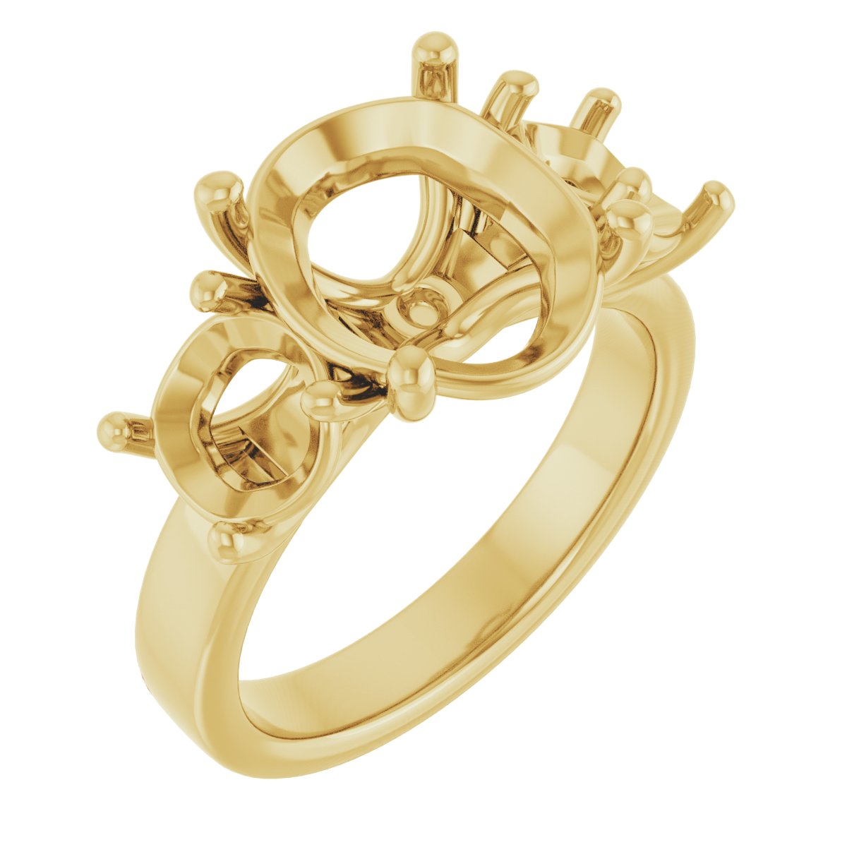 Three-Stone Engagement Ring