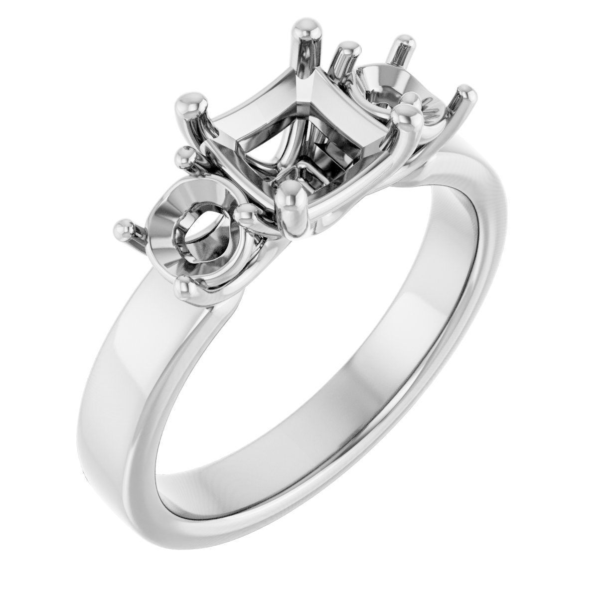 Three-Stone Engagement Ring
