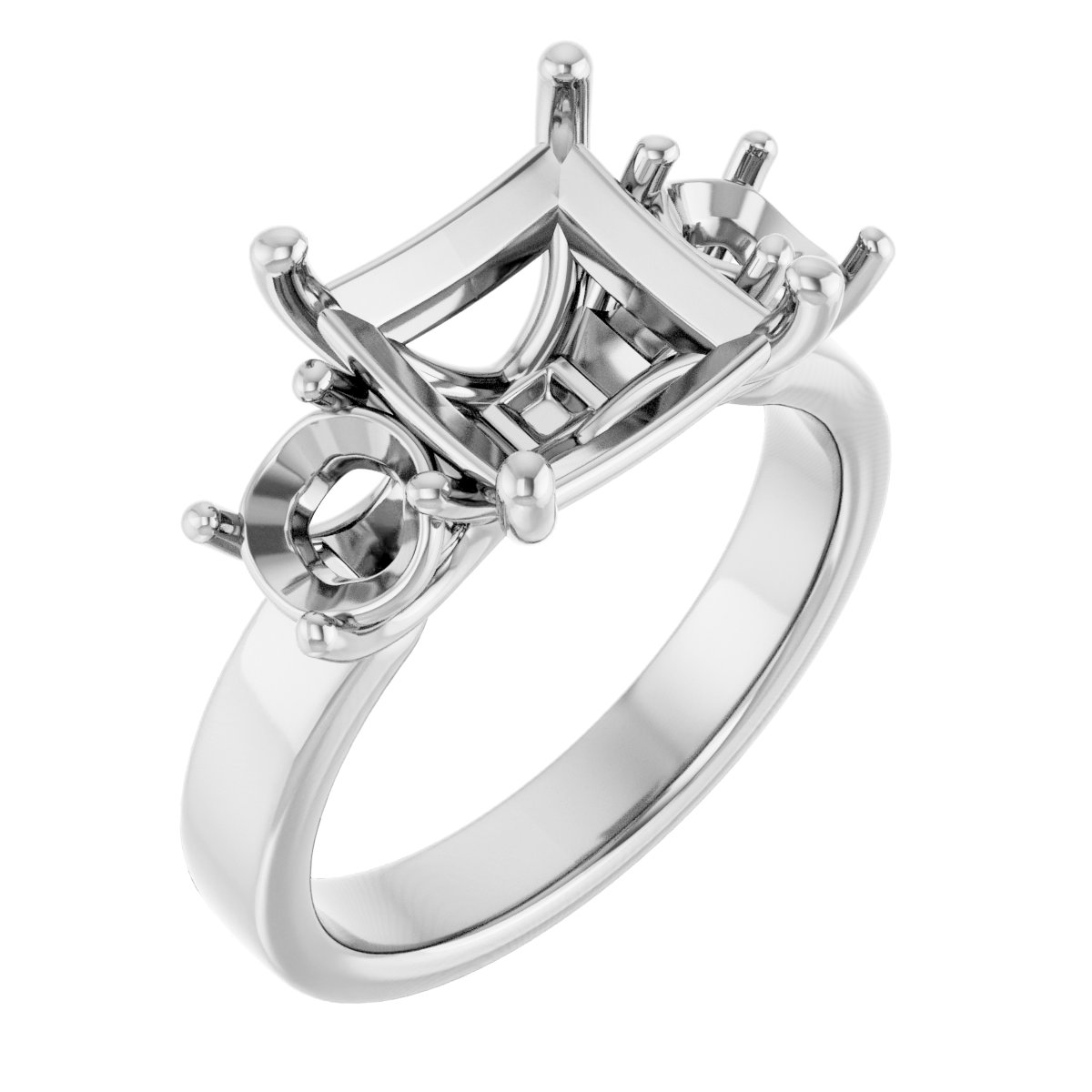 Three-Stone Engagement Ring