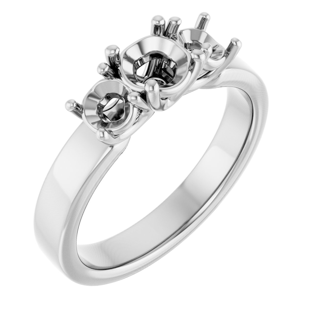 Three-Stone Engagement Ring