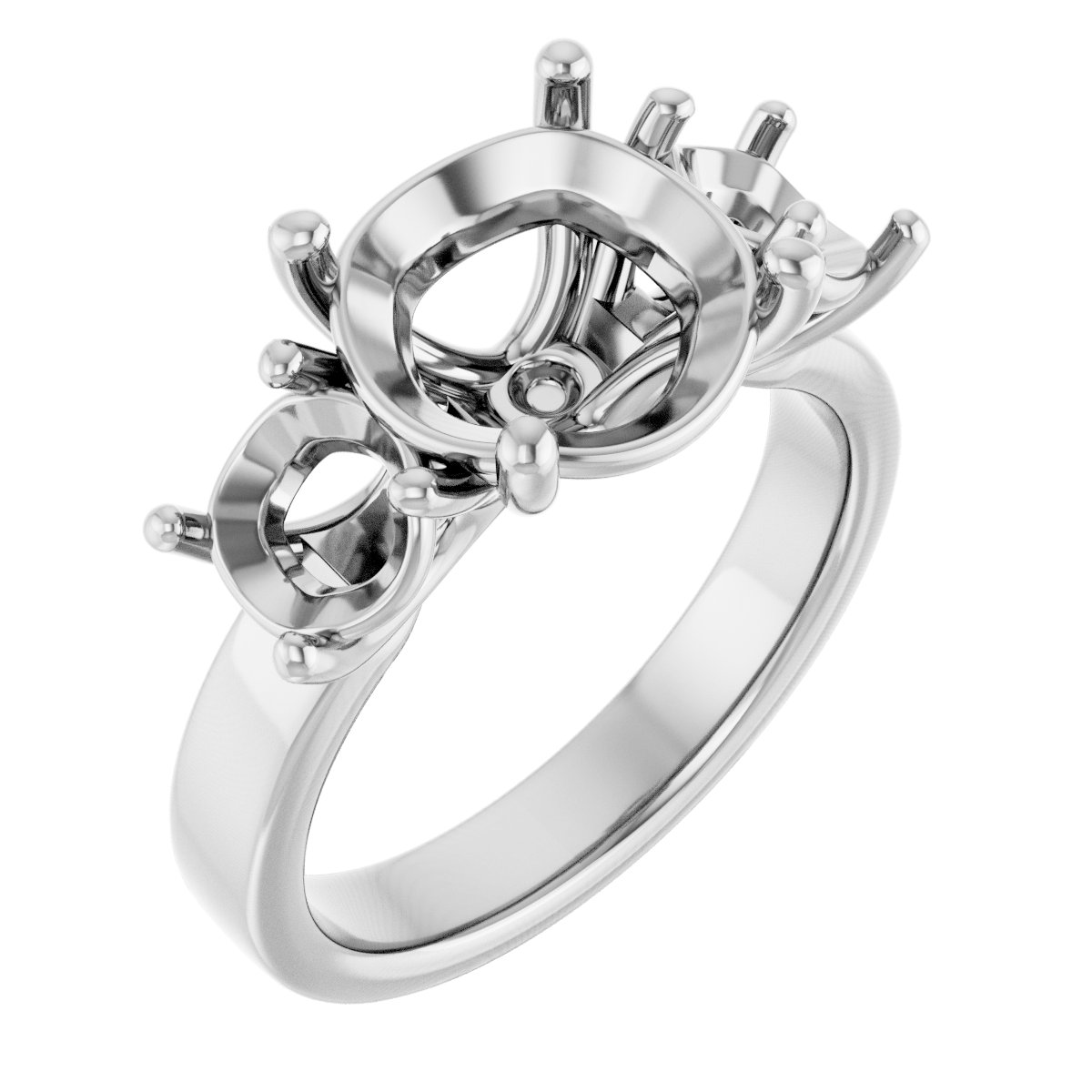 Three-Stone Engagement Ring