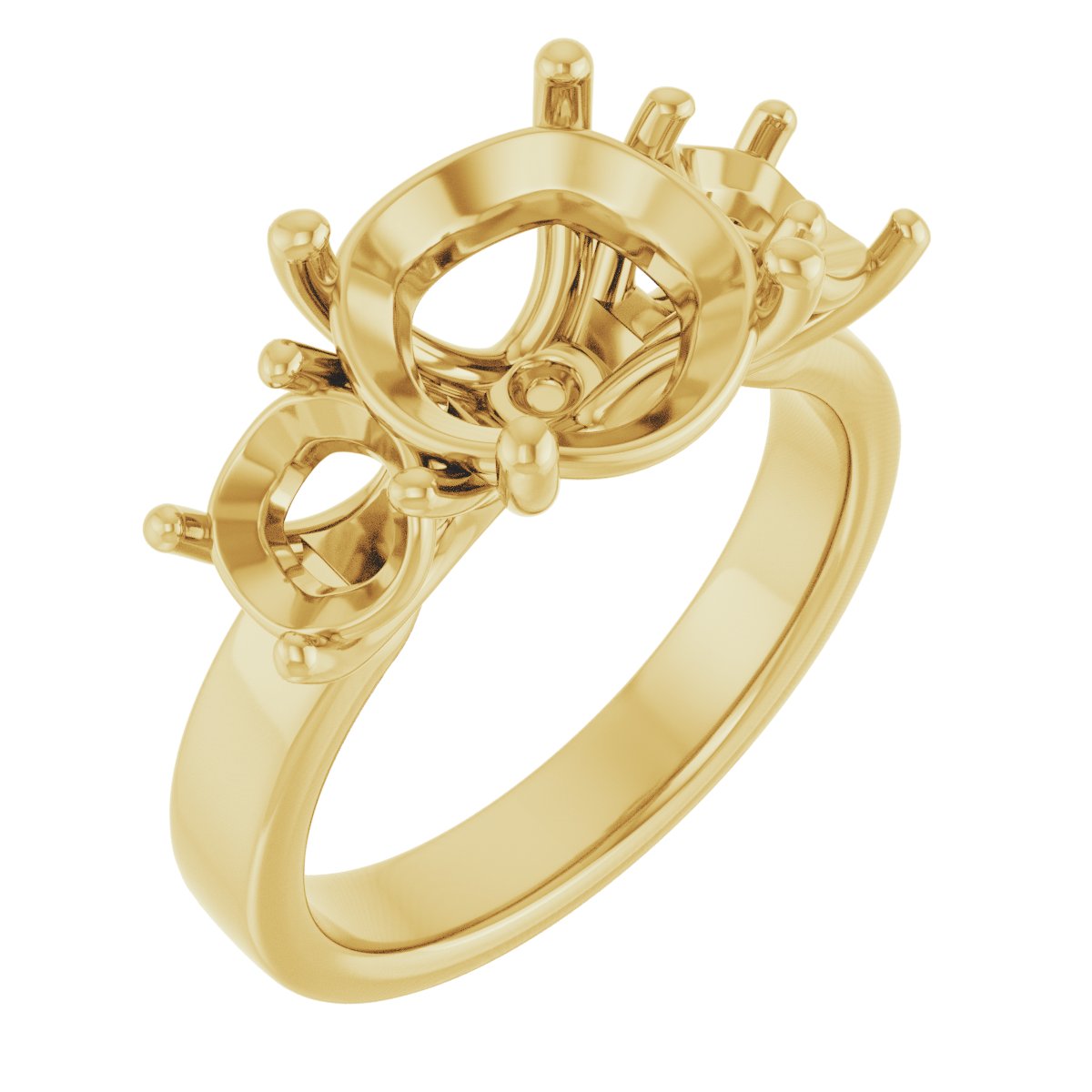 Three-Stone Engagement Ring
