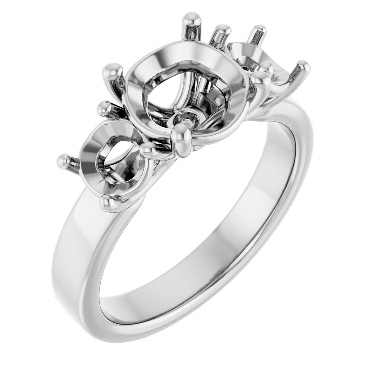 Three-Stone Engagement Ring
