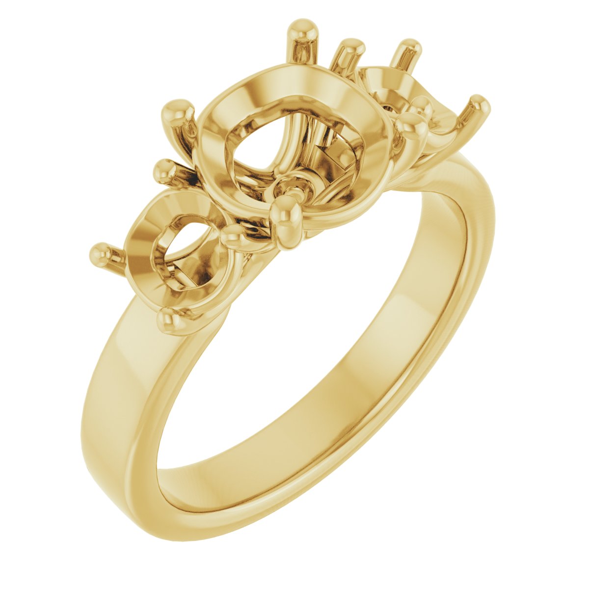 Three-Stone Engagement Ring