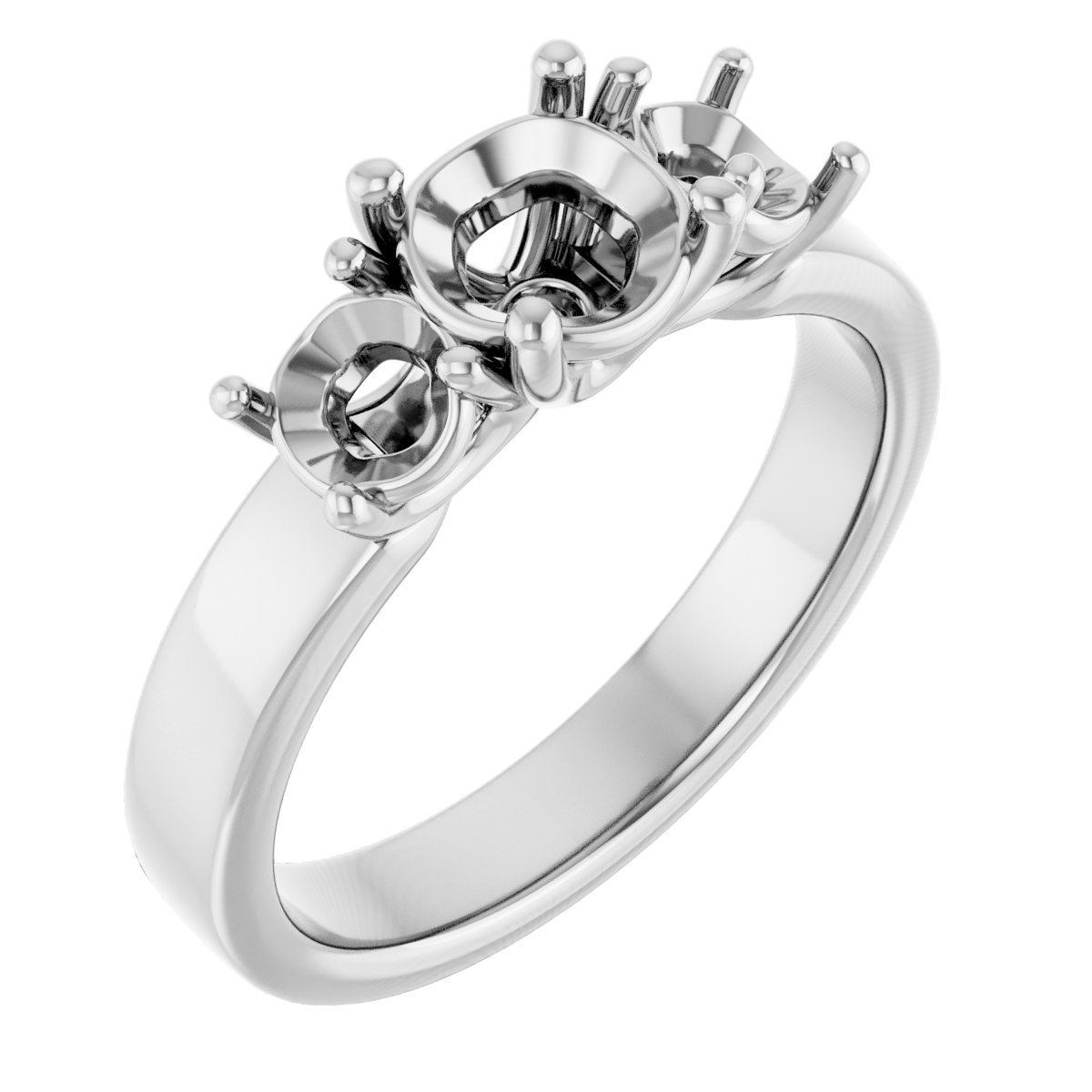 Three-Stone Engagement Ring