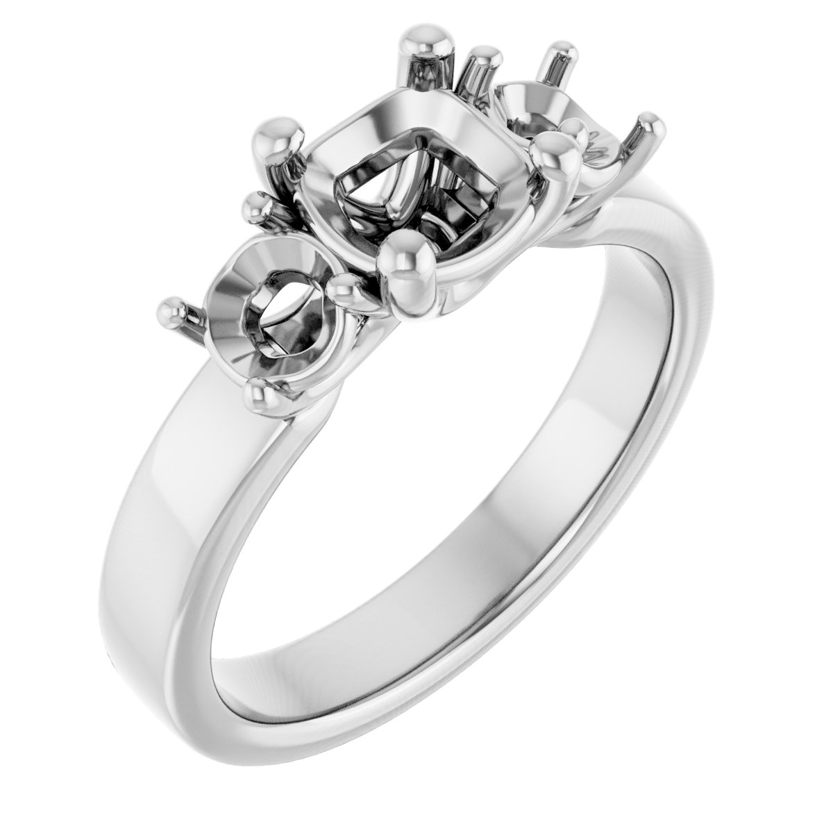 Three-Stone Engagement Ring