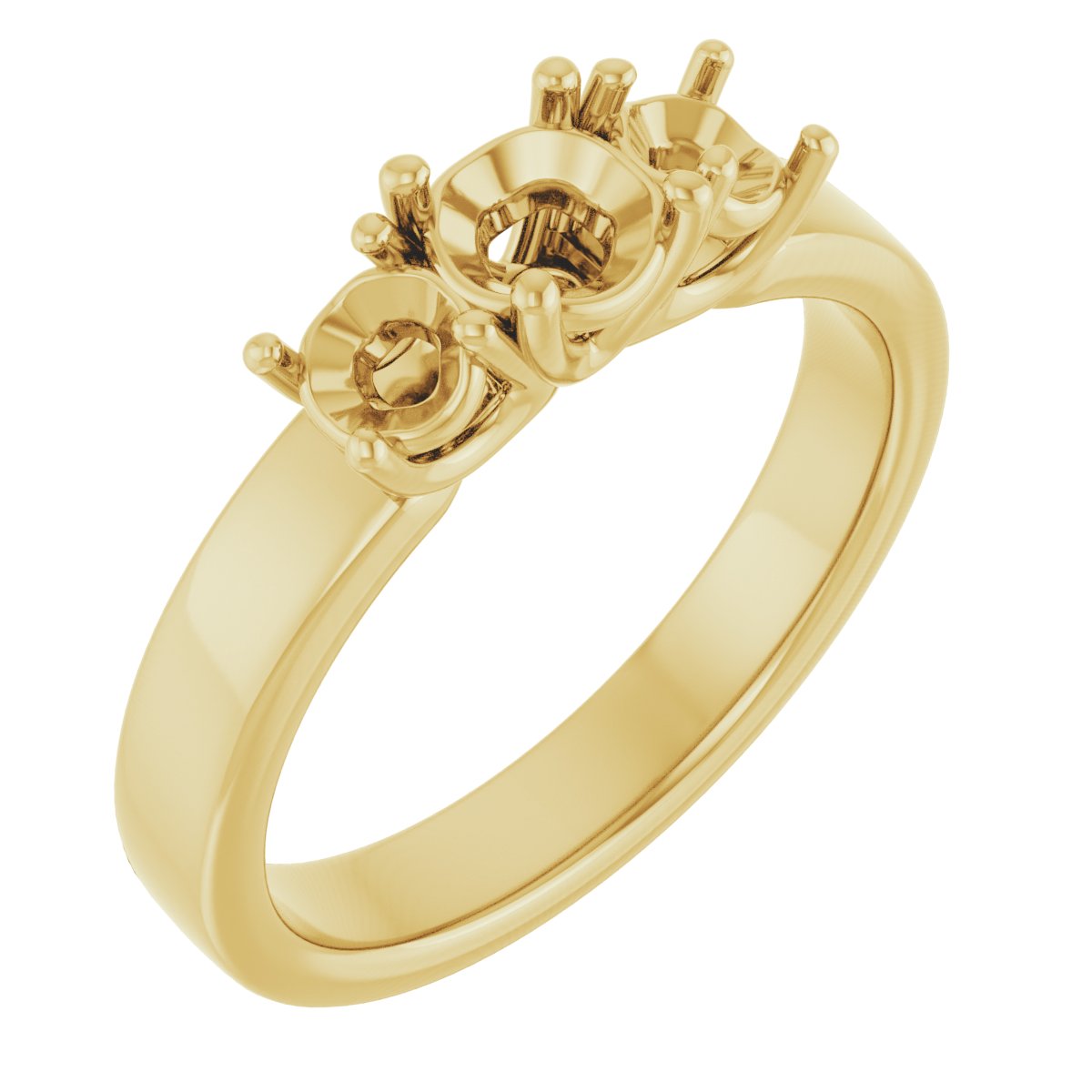 Three-Stone Engagement Ring